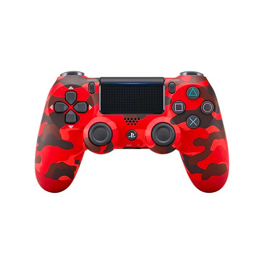 Mando de juego Sony DualShock 4 para PS4 – Camuflaje Rojo